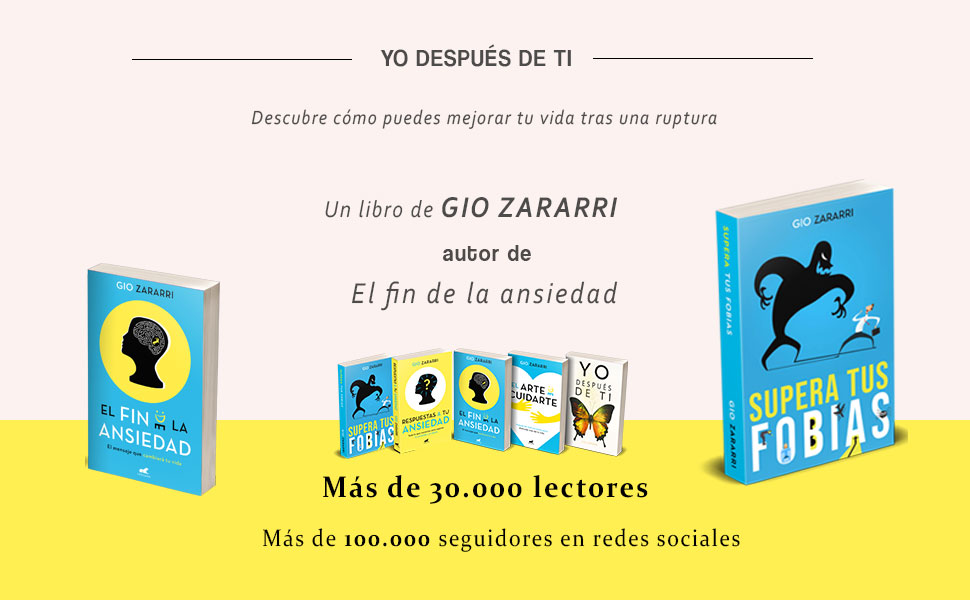 supera tus fobias, el fin de la ansiedad, gio zararri, libro fobias, libro fobia, agorafobia, pánico