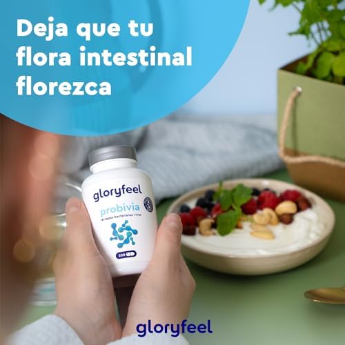 Probióticos y Prebióticos Complex - 18 cepas bacterianas - 200 cápsulas con revestimiento entérico para la flora intestinal - Con Inulina, Bifidobacterias, Lactobacillus y Lactococos 6 1707354216 136 Probioticos y Prebioticos Complex 18 cepas bacterianas 200