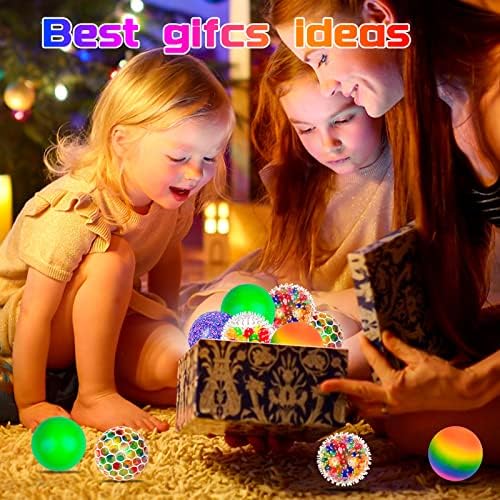 Vibbang 6 Piezas Bolas Antiestres, Pelota Antiestres Juguetes Sensoriales, Juguetes Antiestres Squeeze, para Aliviar la Fatiga de los Dedos para Aliviar la Ansiedad, para Niños y Adultos 6 1707411996 305 Vibbang 6 Piezas Bolas Antiestres Pelota Antiestres Juguetes Sensoriales Juguetes