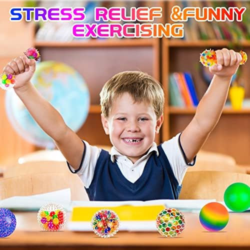Vibbang 6 Piezas Bolas Antiestres, Pelota Antiestres Juguetes Sensoriales, Juguetes Antiestres Squeeze, para Aliviar la Fatiga de los Dedos para Aliviar la Ansiedad, para Niños y Adultos 3 1707411996 958 Vibbang 6 Piezas Bolas Antiestres Pelota Antiestres Juguetes Sensoriales Juguetes