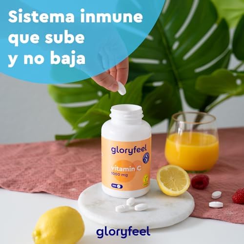 1707460516 531 gloryfeel® Vitamina C 1000 mg Suministro para 7 Meses