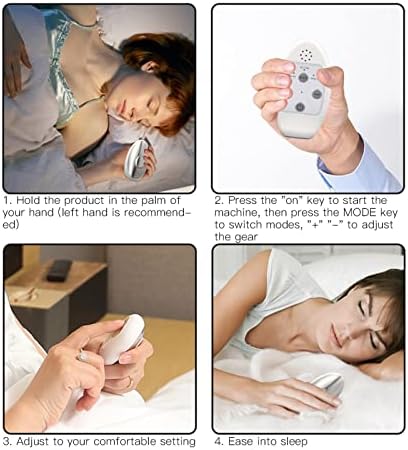 Instrumento de Sueño para Aliviar la Ansiedad, 3 Modos Dispositivo de Sueño de Mano de Microcorriente Recargable por USB Portátil 5 1707510993 847 Instrumento de Sueno para Aliviar la Ansiedad 3 Modos Dispositivo