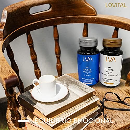 LOVITAL Triptófano Natural - Pastillas para la ansiedad | con Magnesio y Melatonina | Pastillas para Mejorar Estado de Ánimo e Inhibición de apetito | con Alga Espirulina y Vitamina B | 60 comprimidos 6 1707553405 702 LOVITAL Triptofano Natural Pastillas para la ansiedad con