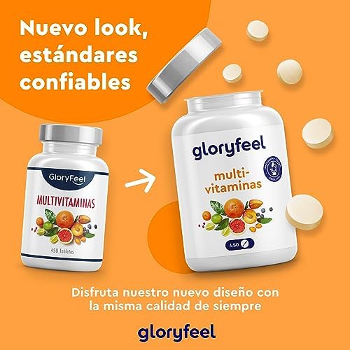1707581324 41 Multivitaminas y Minerales 450 Comprimidos Suministro para 1 ano