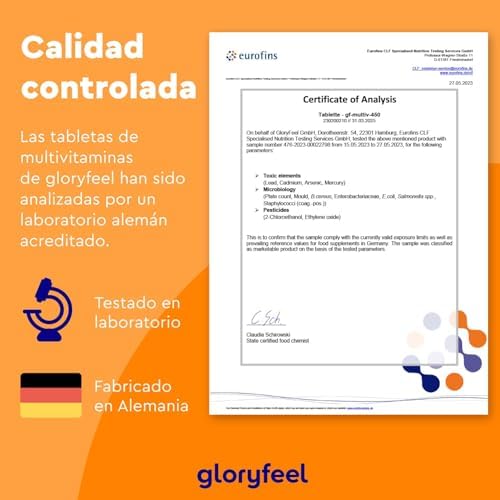 1707581325 849 Multivitaminas y Minerales 450 Comprimidos Suministro para 1 ano
