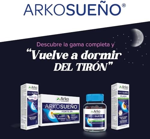 1707585190 345 Arkopharma Arkosueno Forte 8h de Sueno 30 Comprimidos Liberacion de