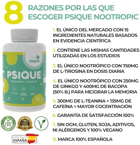 1707630102 552 Nootropico Natural Potente Memoria · Concentracion · Energia