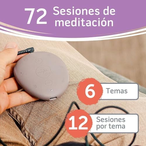 Morphée Zen - Piedra de Meditación para la Relajación Instantánea - Antiestrés, Relajación Profunda, Portátil - 700.000 usarios (español, inglés, francés, italiano) 3 1707706383 287 Morphee Zen Piedra de Meditacion para la Relajacion Instantanea
