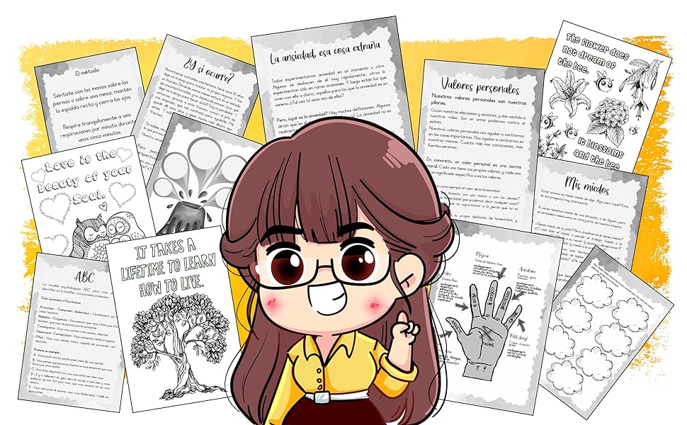 CÓMO CONTROLAR LA ANSIEDAD: Cómo gestionar el estrès y los ansiedades - Libro de ejercicios para controlar la ansiedad 5 libro para manejar el estrés - cómo deshacerse de la ansiedad - aprender a manejar la ansiedad