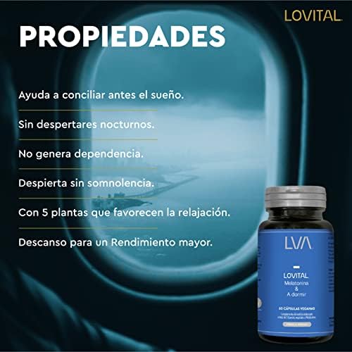 1707868219 245 LOVITAL Melatonina y Triptofano Pack Problemas de sueno Insomnio