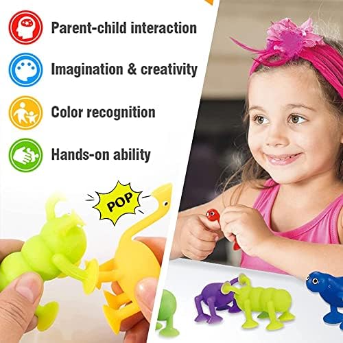 1707900792 194 Yeefunjoy Juego de Dardos Pop Animal Ventosa Juego de construccion
