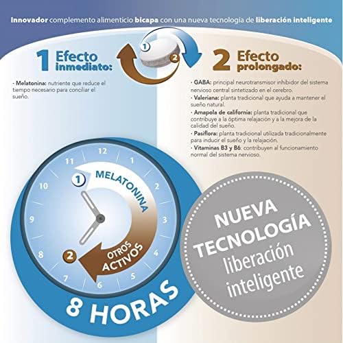 Pastillas para Dormir - Complemento Alimenticio con Melatonina, Pasiflora y Valeriana - 30 Comprimidos - Eladiet 3 1708234885 60 Pastillas para Dormir Complemento Alimenticio con Melatonina Pasiflora y