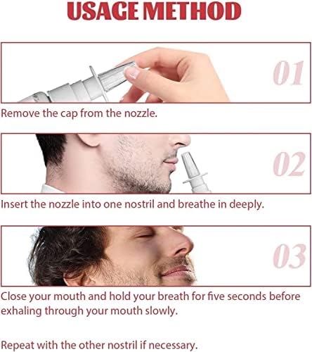 Migcare - Inhalador nasal para aliviar la migraña para dolores de cabeza y alivio de tensión, 30 ml, alivio del dolor de cabeza, inhalador nasal, alivio del estrés y la ansiedad (3 piezas) 6 1708239456 167 Migcare Inhalador nasal para aliviar la migrana para dolores