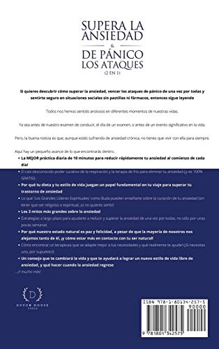 Supera la ansiedad y los ataques de pánico (2 en 1): Supera tu ansiedad social (en las relaciones) y la depresión de forma natural con las terapias (TCC, TDC y ACT), meditaciones y una vida saludable 1 1708250102 26 Supera la ansiedad y los ataques de panico 2 en