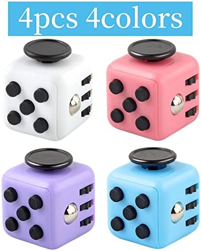 1708301889 184 Yeefunjoy 4 Piezas Anti Stress Cube Stress Relieve Toy Juguete sensorial