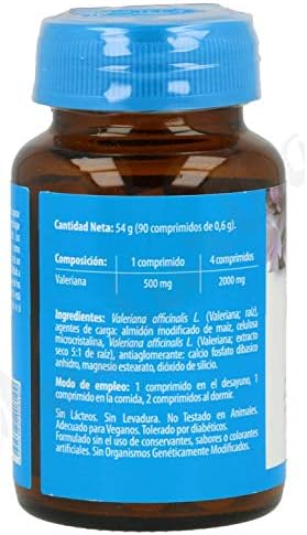 1708325888 92 Naturmil Valeriana 500mg Pack Doble 180 Comprimidos Ayuda al