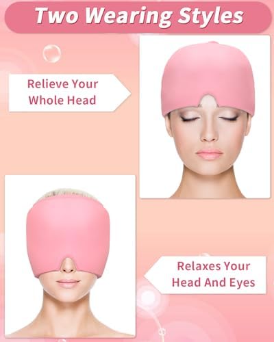 De gel para alivio de dolor de cabeza y migraña, para migraña, gorro migraña frio para terapia de frío, migraine relief cap para alivio de dolor de cabeza, mascara migraña, Alivio Presión Sinusal 2 1708482109 660 De gel para alivio de dolor de cabeza y migrana