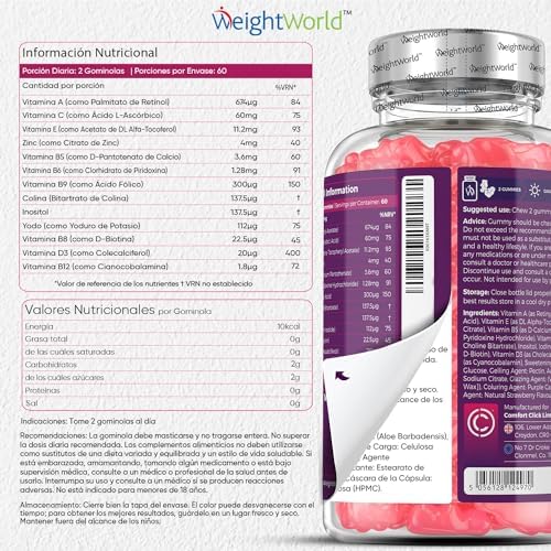 1708491618 735 Gominolas Multivitaminas y Minerales 120 Gummies Sabor Fresa 13