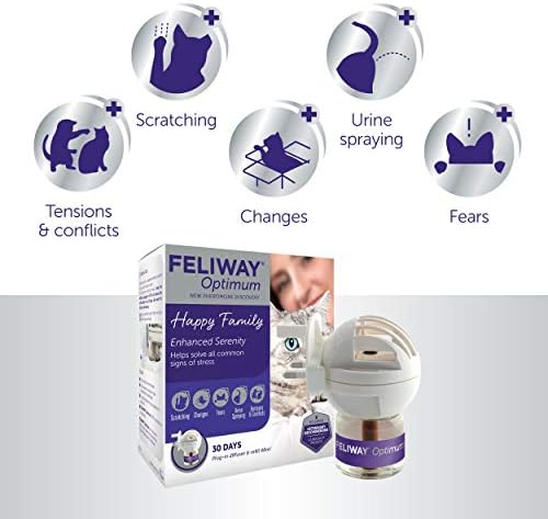 Feliway Difusor óptimo y Recarga de 30 días, la Mejor solución para aliviar la ansiedad de los Gatos, el conflicto de los Gatos y el estrés en el hogar 2 1708495564 602 Feliway Difusor optimo y Recarga de 30 dias la Mejor