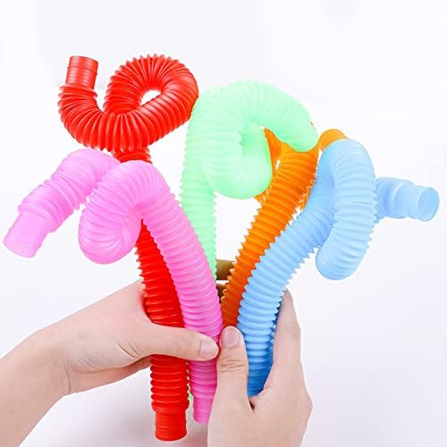 1708499350 177 6pcs Tubos sensoriales ninosTubos moldeables ninosMini Juguetes Sensoriales de Tubos