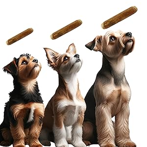 Pack de 3,Mordedor de Madera de Olivo para Perros - Juguete Dental Seguro, Ideal para Aliviar la Ansiedad y el Cuidado Dental de tu Mascota/Aceite de Oliva Virgen Extra 14 mordedor perro, palo de madera de olivo mascota