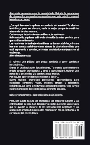 Superar la ansiedad: Reorganiza tu cerebro usando técnicas de neurociencia y terapia para superar la ansiedad, la depresión, el miedo, los ataques de ... sociales, relaciones, en el trabajo y más 1 1708520986 247 Superar la ansiedad Reorganiza tu cerebro usando tecnicas de neurociencia