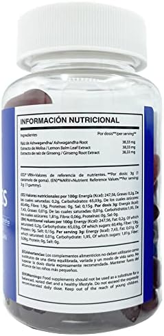 1708609262 107 Gominolas Anti Estres para Mujer Raiz de Ashwagandha Extracto de