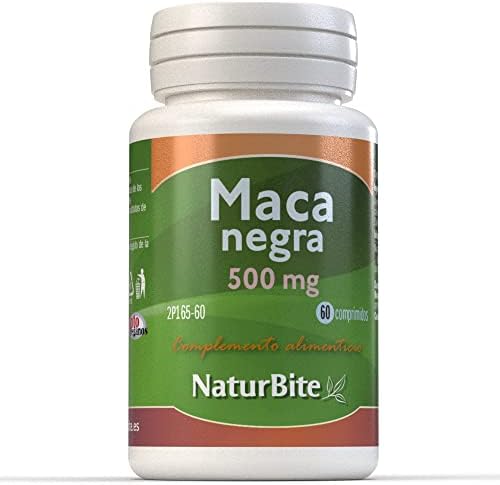 1708714607 592 NaturBite Maca Negra 500mg 60 Comprimidos Proporciona