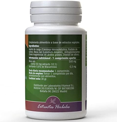 1708714608 557 NaturBite Maca Negra 500mg 60 Comprimidos Proporciona