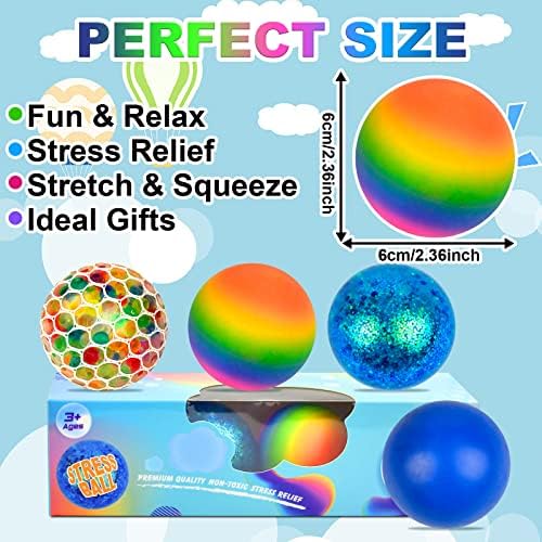 1708722703 481 FOHYLOY Pelota antiestres 4Pz Bolas antiestres Adultos ninos Squishy Stress