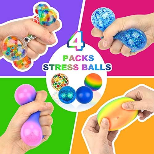 1708722703 96 FOHYLOY Pelota antiestres 4Pz Bolas antiestres Adultos ninos Squishy Stress
