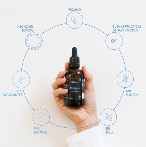 Melatonina Pura Gotas, 50 ml | Sueño Melatonina Gotas para Dormir Profundamente, Efecto rápido y duradero | Complemento Alimenticio En Gotas para Niños Y Adultos | Fácil dosificación | Zenement 2 1708781103 484 Melatonina Pura Gotas 50 ml Sueno Melatonina Gotas para