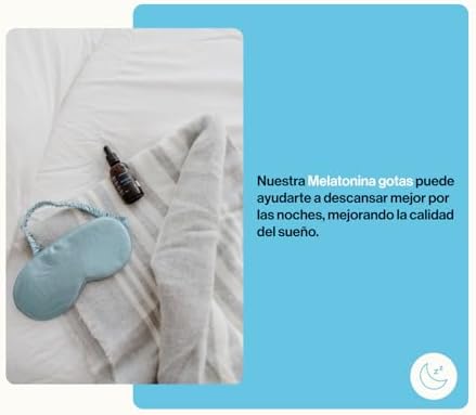 Melatonina Pura Gotas, 50 ml | Sueño Melatonina Gotas para Dormir Profundamente, Efecto rápido y duradero | Complemento Alimenticio En Gotas para Niños Y Adultos | Fácil dosificación | Zenement 3 1708781103 85 Melatonina Pura Gotas 50 ml Sueno Melatonina Gotas para