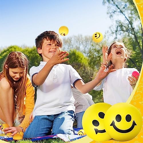 1708786031 408 Wekuw 12 Piezas Pelota antiestres Sonrisa Pelota antiestres Pelota antiestres