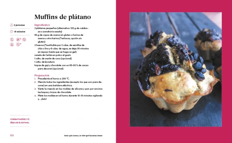 Dime qué comes y te diré qué bacterias tienes: El intestino, nuestro segundo cerebro(Alimentación saludable) (Cocina saludable) 4 1708790081 24 Dime que comes y te dire que bacterias tienes El