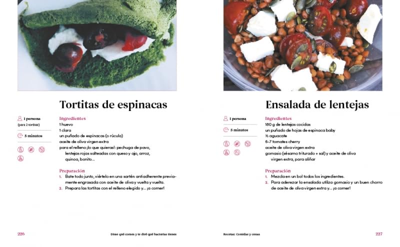 Dime qué comes y te diré qué bacterias tienes: El intestino, nuestro segundo cerebro(Alimentación saludable) (Cocina saludable) 5 1708790081 344 Dime que comes y te dire que bacterias tienes El