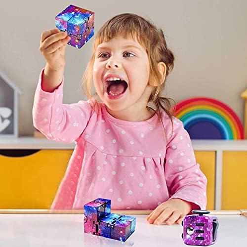 1708794044 365 Chennyfun Juego de 2 Juguetes para Fidget Juguetes Galaxy Fidget