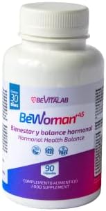 BeWoman+45 | Mejora los Síntomas de la Menopausia | Vientre Plano | Control de los Sofocos | Alivia la Hinchazón Abdominal | Con Ashwagandha | Ingredientes Naturales | Fabricado en España 1 1708826268 875 BeWoman45 Mejora los Sintomas de la Menopausia Vientre