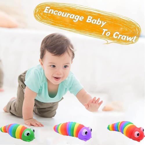 Fidget Slug Juguetes sensoriales articulados Juguete ansiedad Alivio estrés Oficina Escritorio Juguete Divertido Educativo Regalo de Juguete para niños coordinación y Equilibrio del Estado de ánimo 6 1708842695 527 Fidget Slug Juguetes sensoriales articulados Juguete ansiedad Alivio estres Oficina
