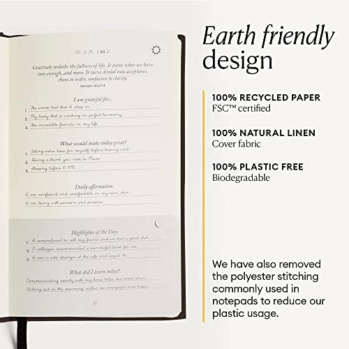 Intelligent Change: The Five Minute Journal - Original Daily Gratitude Journal for Happiness, Mindfulness, and Reflection - Daily Affirmations with Simple Guided Format - Undated Life Planner 4 1709249277 721 Intelligent Change The Five Minute Journal Original Daily Gratitude