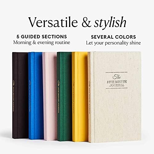 Intelligent Change: The Five Minute Journal - Original Daily Gratitude Journal for Happiness, Mindfulness, and Reflection - Daily Affirmations with Simple Guided Format - Undated Life Planner 7 1709249277 928 Intelligent Change The Five Minute Journal Original Daily Gratitude