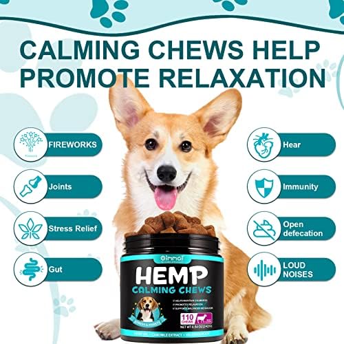 Relajantes para perros,Golosinas calmantes para gatos,Masticables calmantes suaves y puros para mascotas para la ansiedad, alivio del estrés,refrigerio delicioso y saludable,Sabor ternera(110 pcs) 1 1709715065 673 Relajantes para perrosGolosinas calmantes para gatosMasticables calmantes suaves y puros
