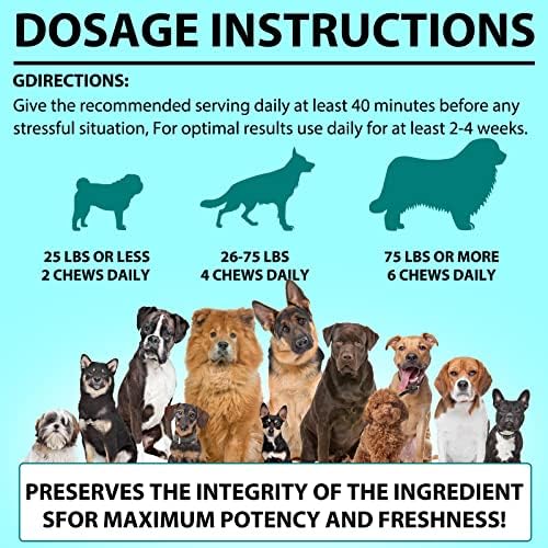 Relajantes para perros,Golosinas calmantes para gatos,Masticables calmantes suaves y puros para mascotas para la ansiedad, alivio del estrés,refrigerio delicioso y saludable,Sabor ternera(110 pcs) 4 1709715066 745 Relajantes para perrosGolosinas calmantes para gatosMasticables calmantes suaves y puros