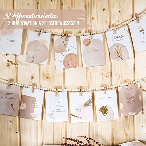 1709766153 765 Papierdrachen 32 tarjetas de afirmacion con declaraciones positivas Tarjetas de