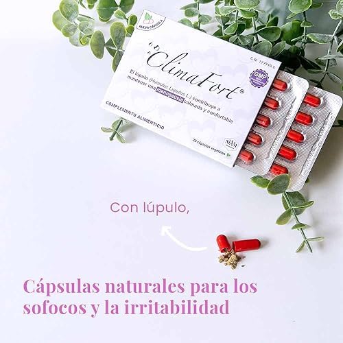 ClimaFort Complemento Alimenticio para Menopausia - 30 Cápsulas - Suplemento para aliviar los sofocos, cambios de humor o insomnio 5 1709804490 742 ClimaFort Complemento Alimenticio para Menopausia 30 Capsulas Suplemento