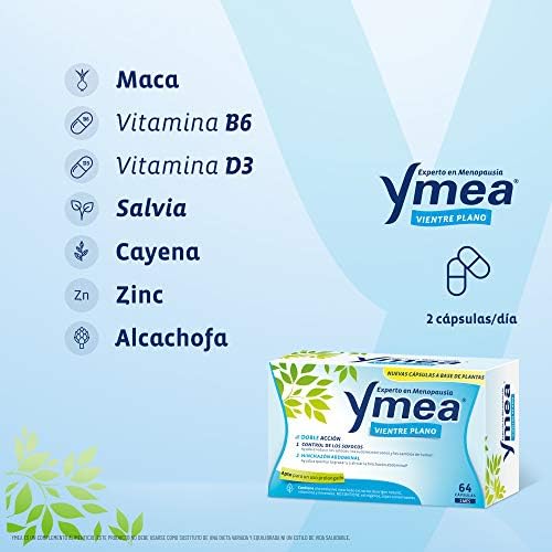 1709850457 130 Ymea Vientre Plano Pack Capsulas para Tratamiento de la Menopausia