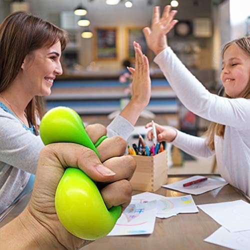 Wopohy Juguete sensorial de bola antiestrés, bolas antiestrés para aliviar la ansiedad, juguetes sensoriales para autismo, TDAH, juguete de silicona suave para niños, juguetes esponjosos para fiestas 4 1709910339 856 Wopohy Juguete sensorial de bola antiestres bolas antiestres para aliviar