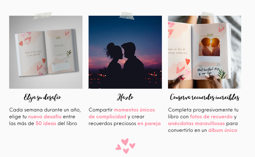 Elija su desafio, hazlo, conserva recuerdos increíbles 