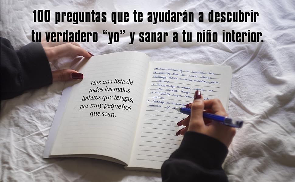 Diario de Trabajo con la Sombra | Who Are You Truly?: Sana a tu Niño Interior con 100 Preguntas Profundas 5 Diario de trabajo en la sombra, trabajo en la sombra, trabajo de la sombra, diario, shadow work