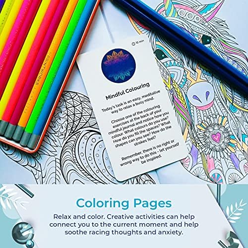MindPanda 30 días de atención Plena - 35 Tarjetas de Terapia de empoderamiento para la meditación y el autocuidado | Descubra un Nuevo Ejercicio de atención Plena Cada día | Diario Guiado 4 1710233243 983 MindPanda 30 dias de atencion Plena 35 Tarjetas de